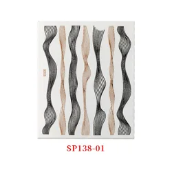 Wholesale Ultra Thin Nail Sticker Metal Strip Tape 3D Adhesive Stripe Line DIY Nail Sticker