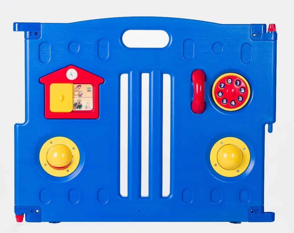 
Safety Plastic Educational Flexible Play Pen Fence Baby Playpens 
