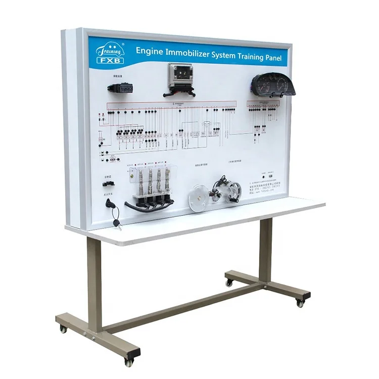Двигатель автомобиля иммобилайзер система smart board профессиональное обучение оборудования образовательная модель автомобиля