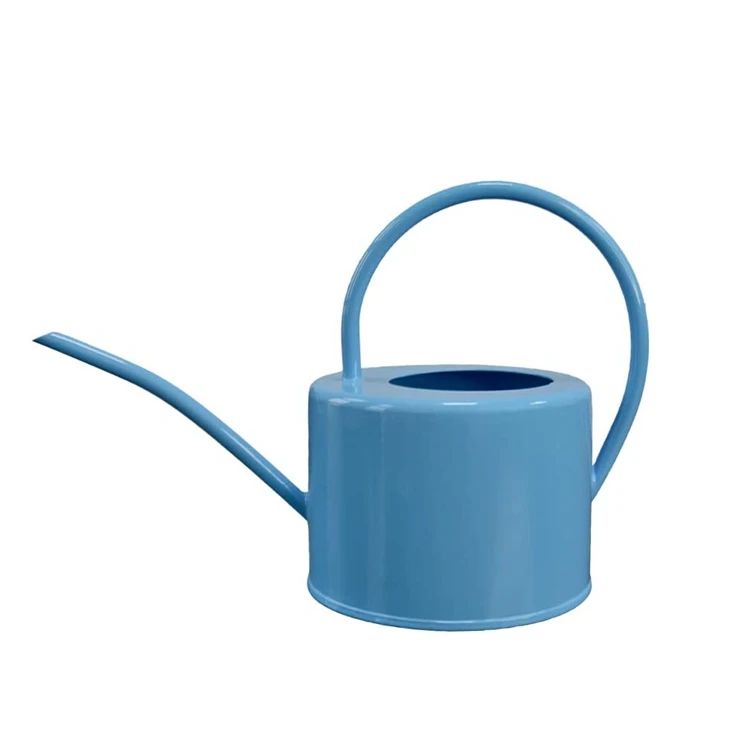 custom wholesale various colors galvanized steel metal 1L garden watering can