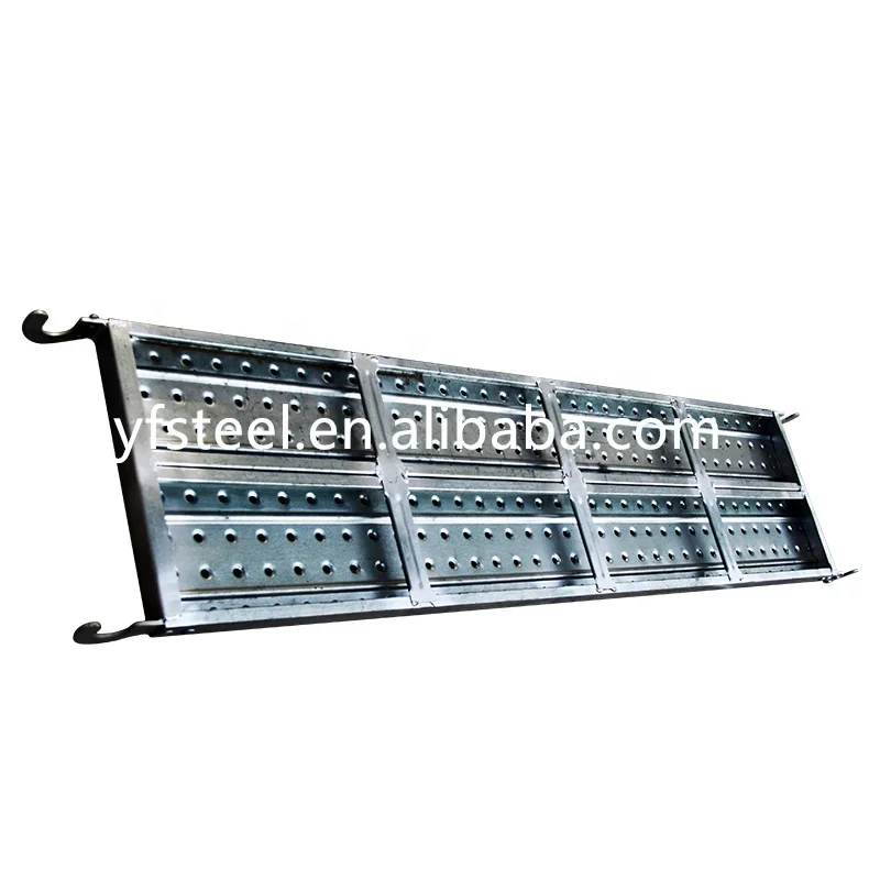 Perforated Metal Cat plank platform platform deck metal scaffolding planks hooks scaffold plank
