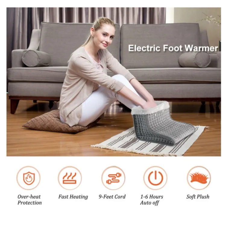 Hot sales Graphene electric foot warmer far infrared ray feet warmer leg heater electric foot heater