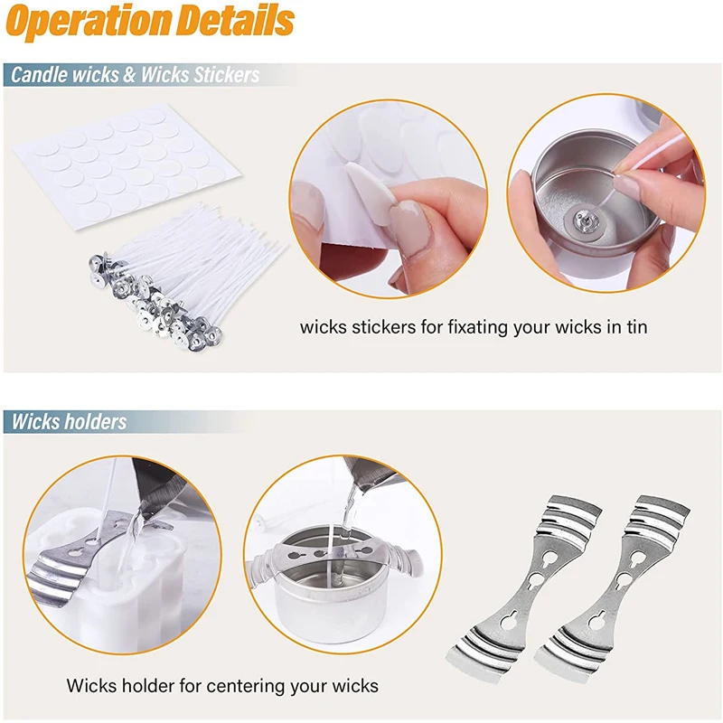 Wholesale Diy Soy Wax Professional Candle Making Kits Supplies