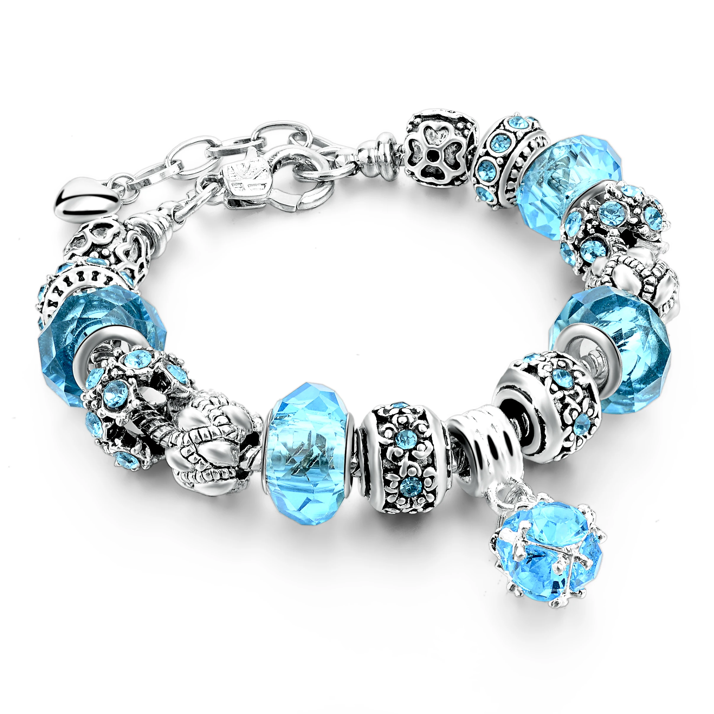 2021 Hot Sale Costume Jewelry Charm Bead Jewelry Murano Glass  Bead Bracelets