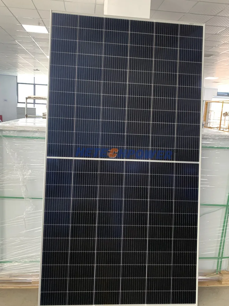 Half cut 210mm mono perc solar panel 655w 132 cells by current sorting technique to maximize system power output