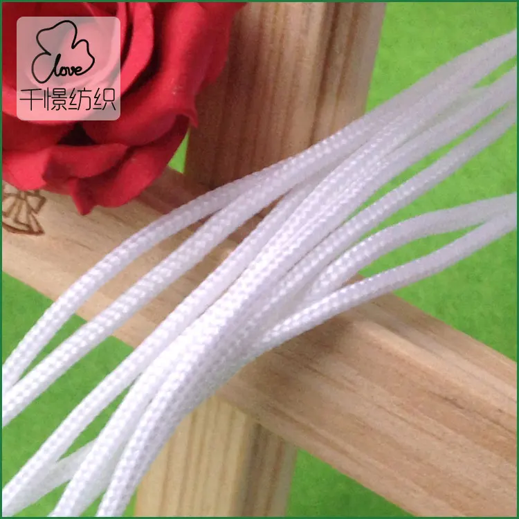 CD001 manufacturer hot sale cheap price widely use braid shiny pp cord for paper bags