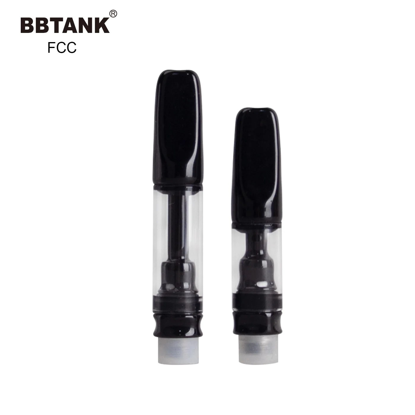 BBTANK FCC Full Ceramic 510 Thread CBD Thick Oil Cartridge 1 ml 0.5 ml Vape Pen Cartridge With Packaging Box