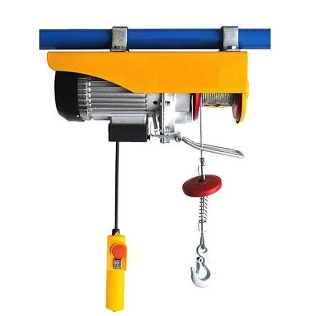 Popular 230V PA600 Mini Electric Wire Rope Hoist Electric Winch Crane