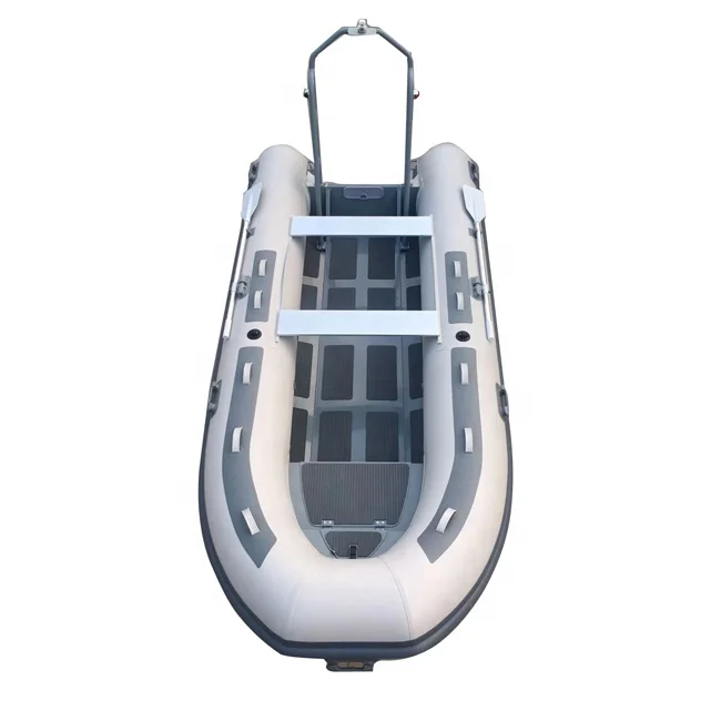 RHIB390 Welded Aluminum Inflatable Fishing River Boat