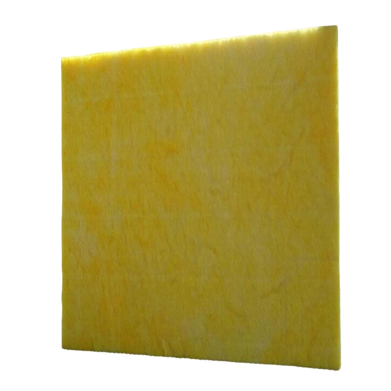 High quality glass wool board density 70 kg /m3 100 kg m3 insulating rock wool
