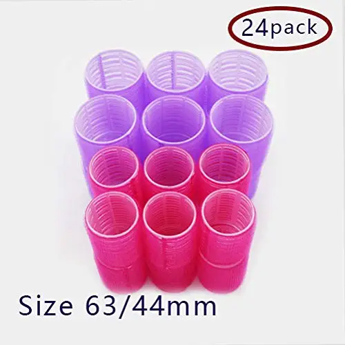 Customize Size Hairdressing Diy Tools 3 Sizes Self Grip Holding Hair Roller Set 9pcs Plastic Big Hair Rollers