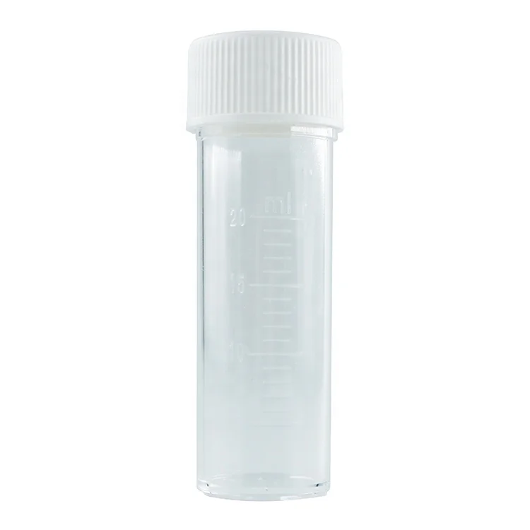 Factory supply 25ml plastic sputum specimen container disposable sputum cup medical patient test sputum container