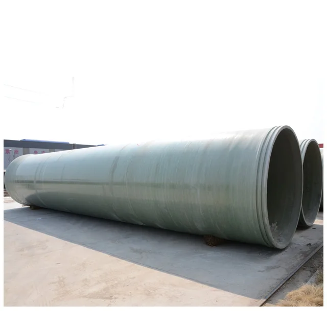 Recirculated, circulating and recycled water pipes or pipeline as Chemical and other  industry FRP GRP process pipes