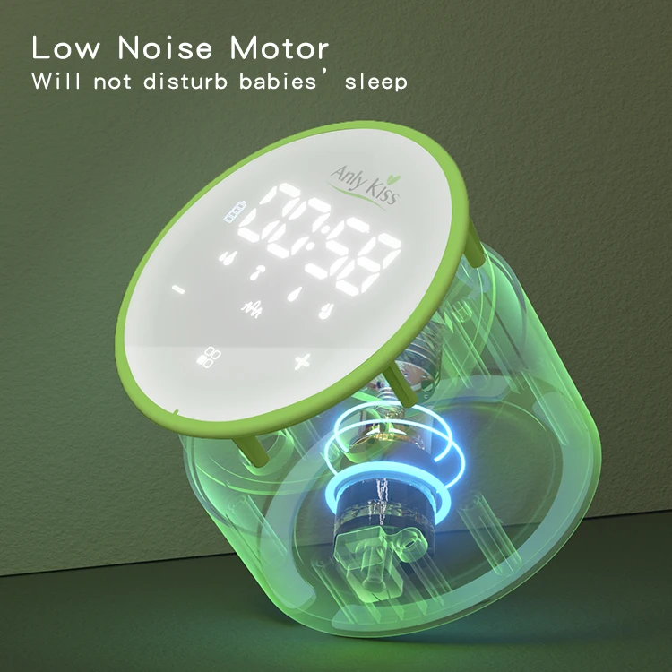 Wholesale food grade Double Feeding Bottle Suction Breast Milking Machine for Women electric breast pump