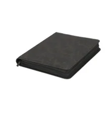 High Quality PU Leather Trading Toploaders Card Binder  9 Pockets Top Loader Card Binders