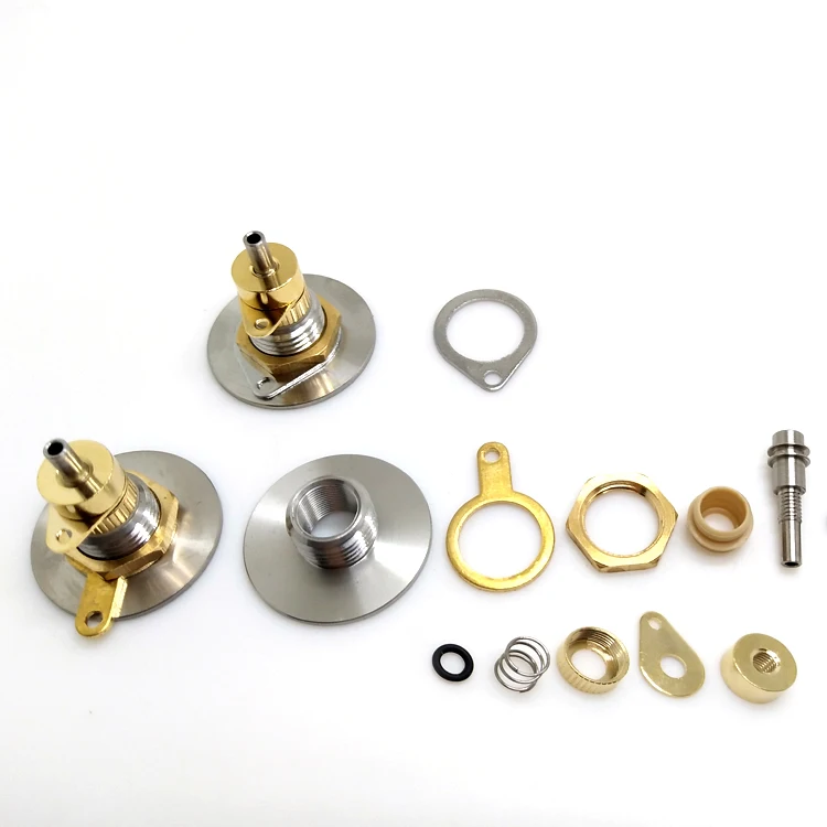 DIY mechanical mod parts 510 adapter connector with spring loaded