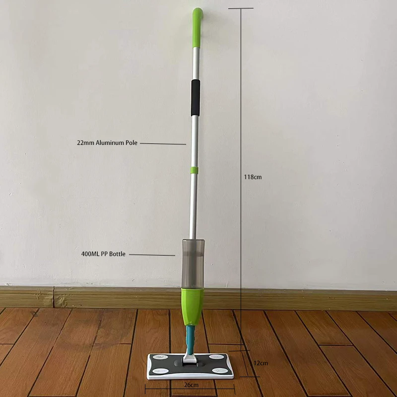 Water Spray Mop Non-woven Fabric Refill Disposable Mop Head Floor Cleaner