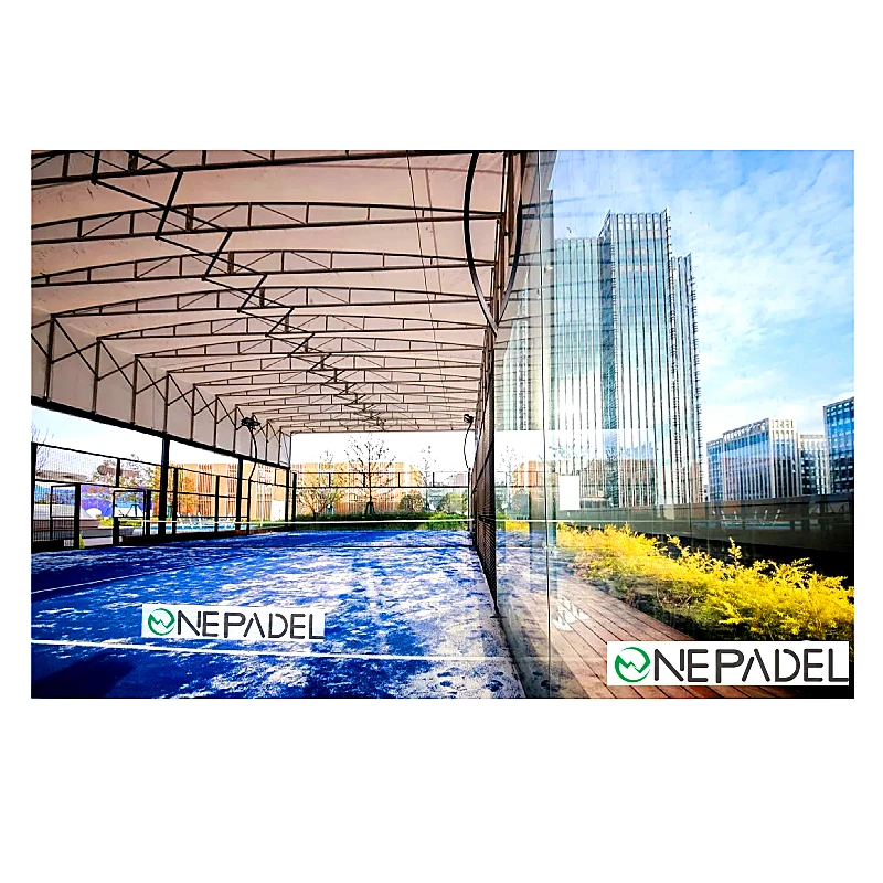 Golden Supplier Aluminum Alloy Steel Roof for Padel Court 15+ Years Without Rust Guaranteed