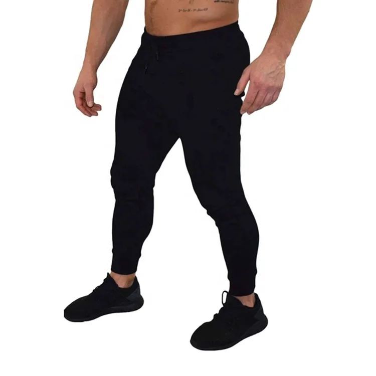High quality wholesale custom blank fitness sportswear pants fitted  jogger pants men