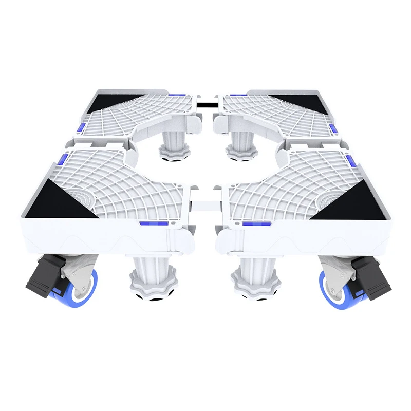 Home Appliance Furniture Pads Refrigerator Base Wheels Air Conditioner Bracket Washing Machine Stand-Storage Shelves Units Home