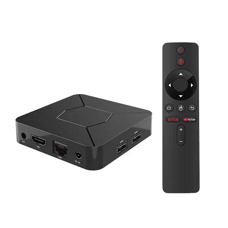 Q5 ATV official factory Android TV 10 OS voice control tv box dual band wifi BT5.1 watch HBO for free of charge Netflix TV 4K