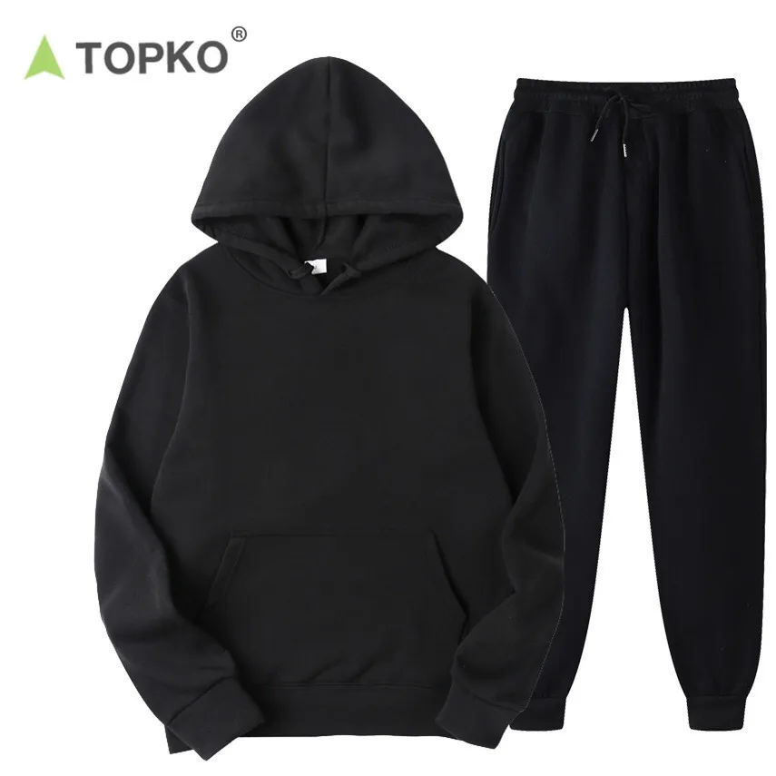 Оптовая продажа с фабрики TOPKO, высококачественный мужской тренировочный костюм с логотипом на заказ