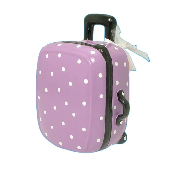 New Fancy Suitcase Luggage Shaped Money Bank Custom