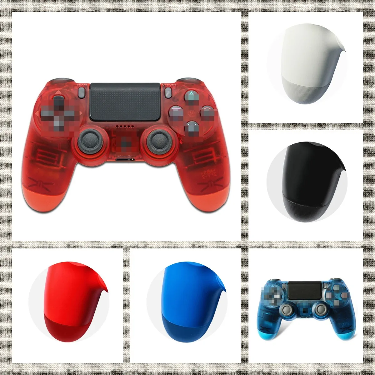 EU/US/JP Version Dual 4 V2 Six-axis Gyroscope Handle Game Touch Control Wireless Remote Joysticks Game Controller For PS4