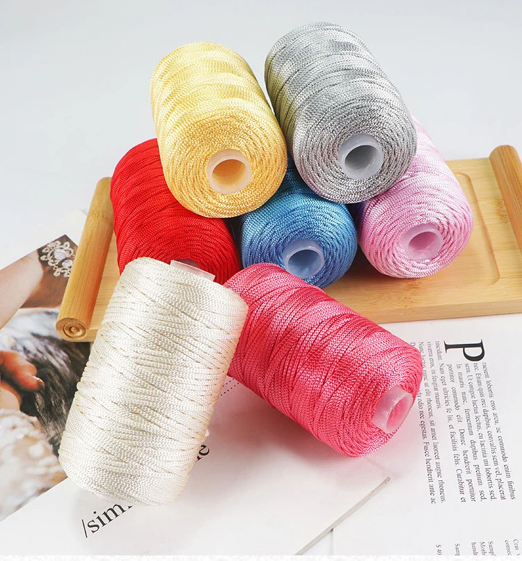 High Tenacity Flat Shiny Ice Thread