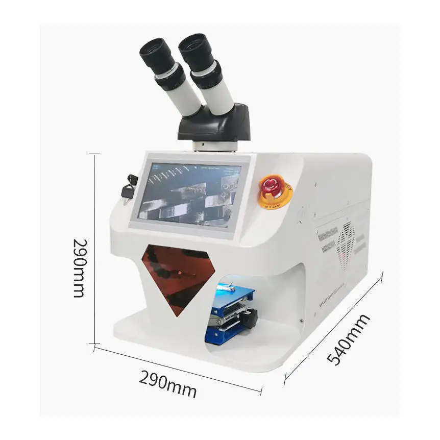 Portable Desktop 60W 100W Mini Portable Jewelry Laser Welding Machine for Gold Silver Stainless Steel Jewellery