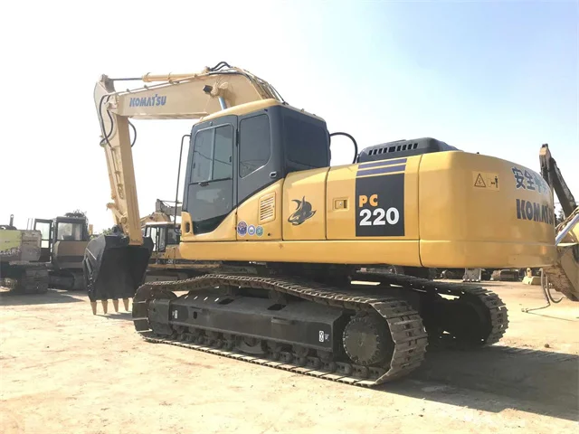 New Arrival Used Komatsu Hydraulic Excavator Japan Original 22 Tons Komatsu PC220 High Efficiency Construction Machinery