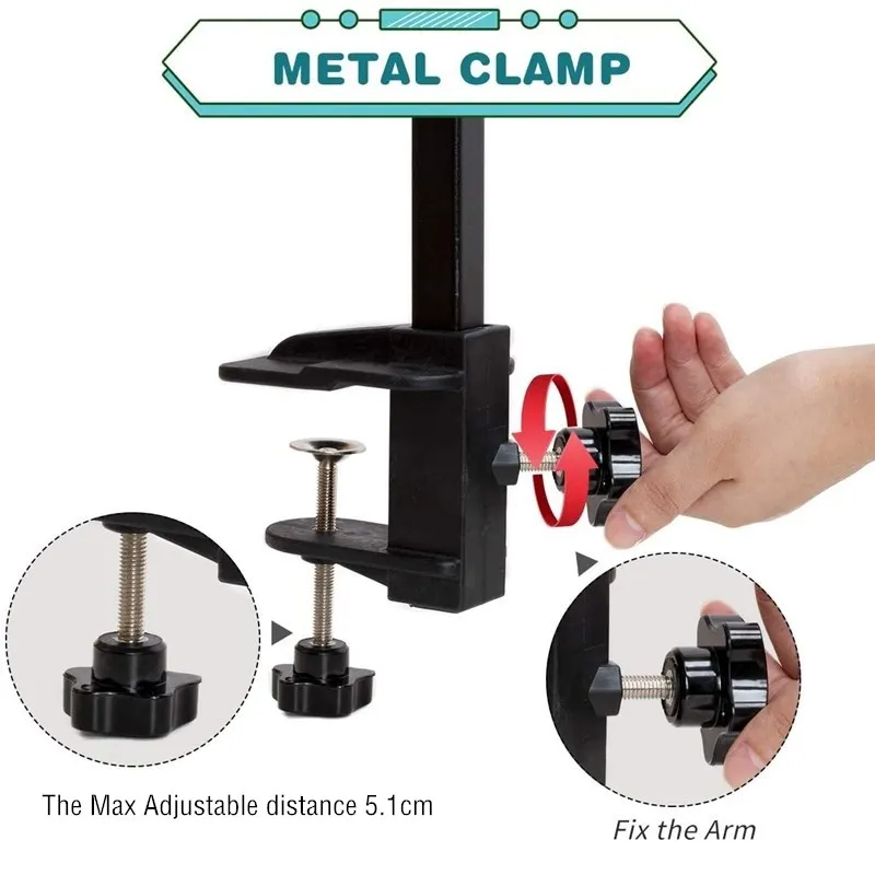 Hot Sale Height Adjustable Foldable Pet Grooming Arm Dog Grooming Loop Noose With Clamp