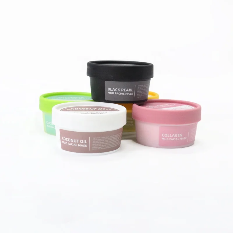 Custom Logo   Oem Private Label Soft Face Mask To Make Mix Up Contouring Hyaluronic Face Clay Mask