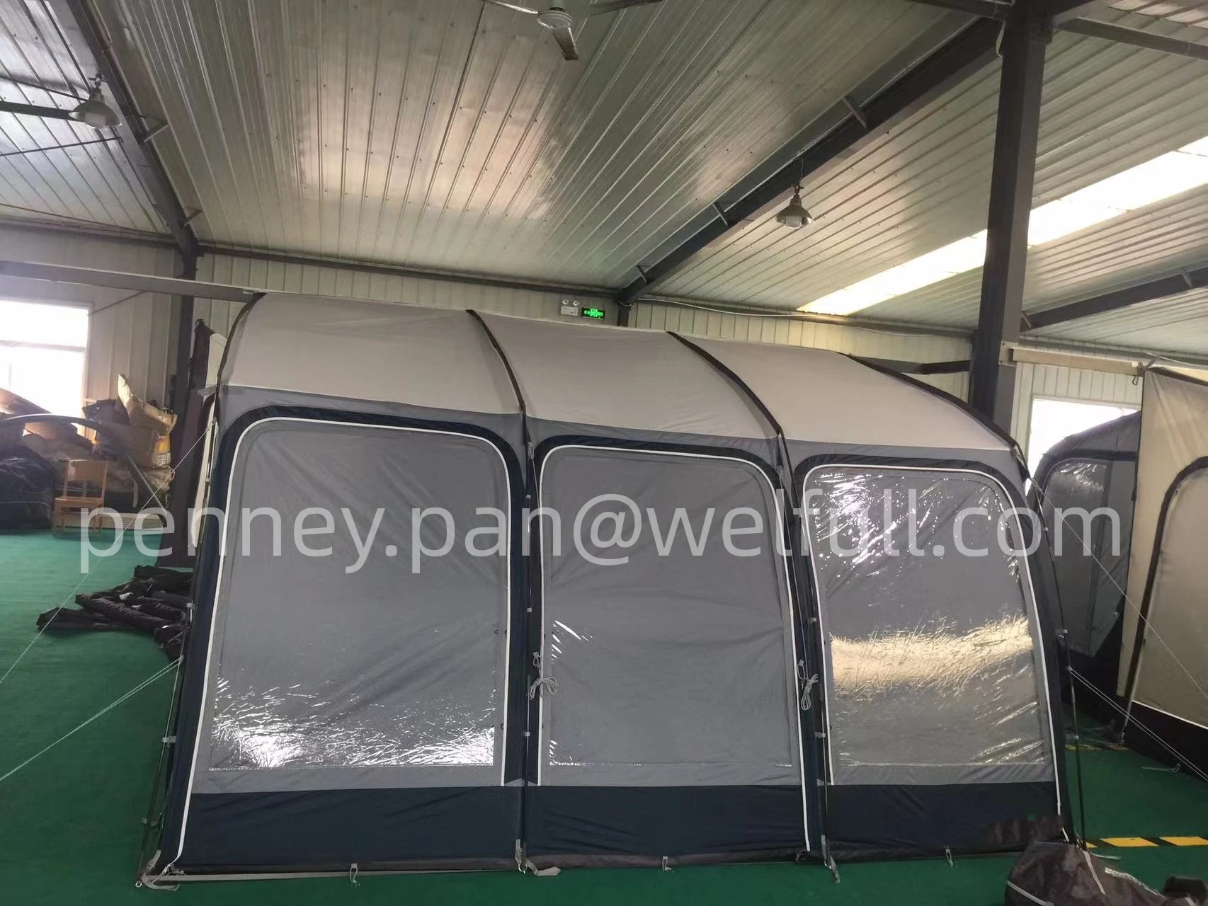 Self-driving Tour Outdoor Camping Car Awning Tent Waterproof Portable Inflatable RV Air Tent for Caravans