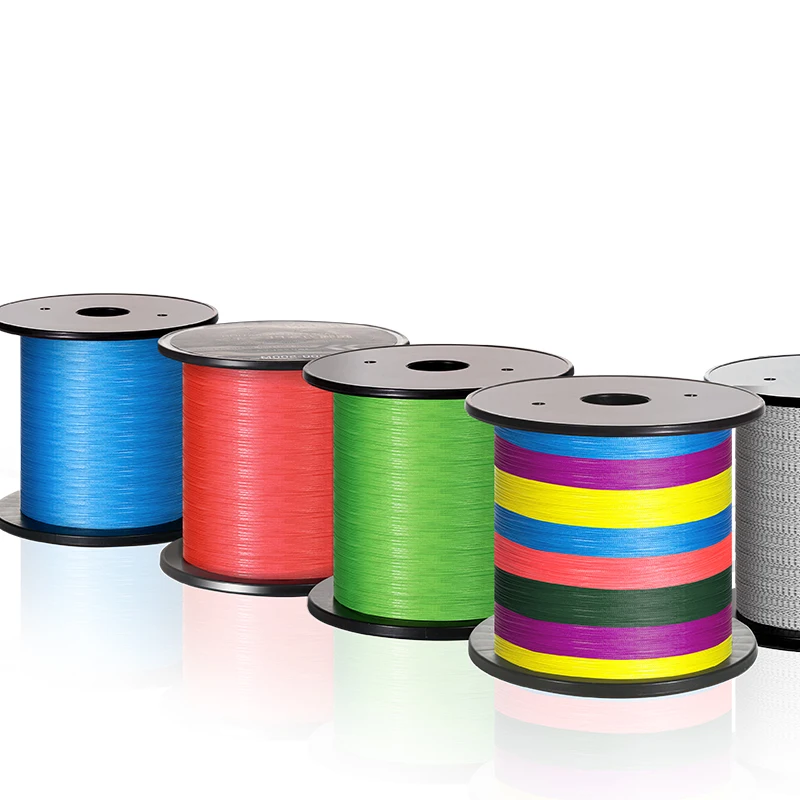 High Strength Pe 500m 12 Strands Multifilament Braiding Pe Fishing Line