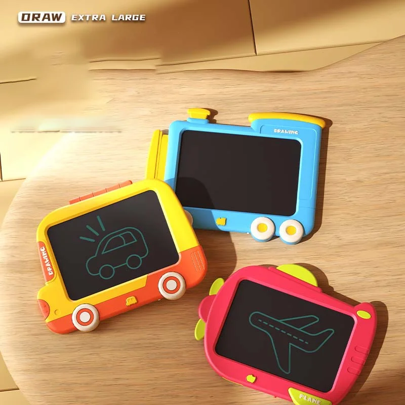 Cartoon Early Educational Toys Reusable Lcd Scribbler Writing Boards Fun Drawing for Kids