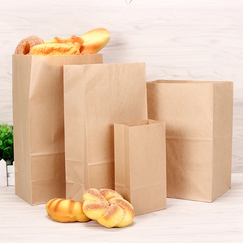 Custom printed with your own logo delivery for food to go packaging take away take out restaurant takeout paper lunch bags