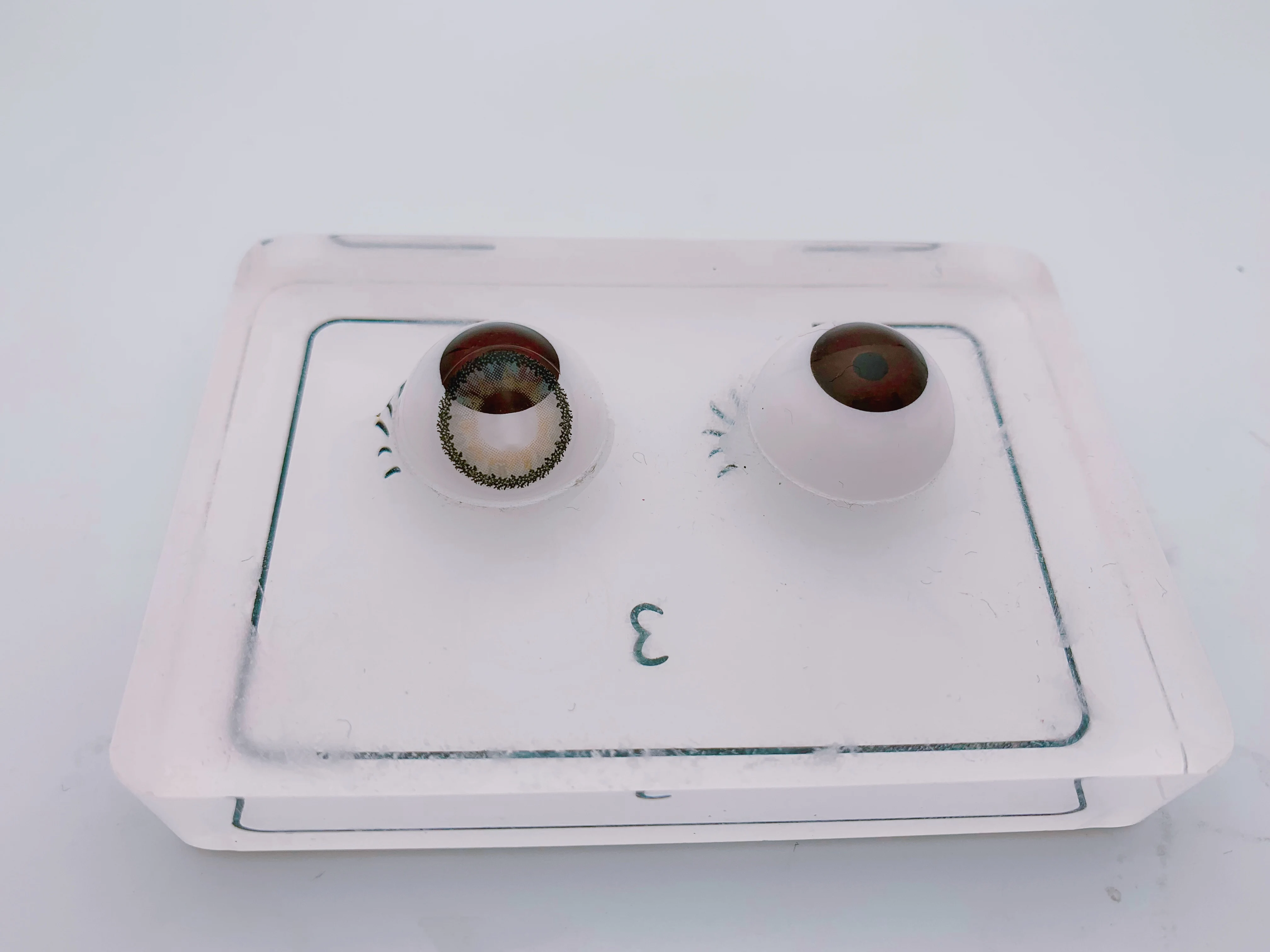 Высокое качество, оптовая продажа, дешевые косметические цветные мягкие контактные линзы для глаз, круглые, туманные, серые