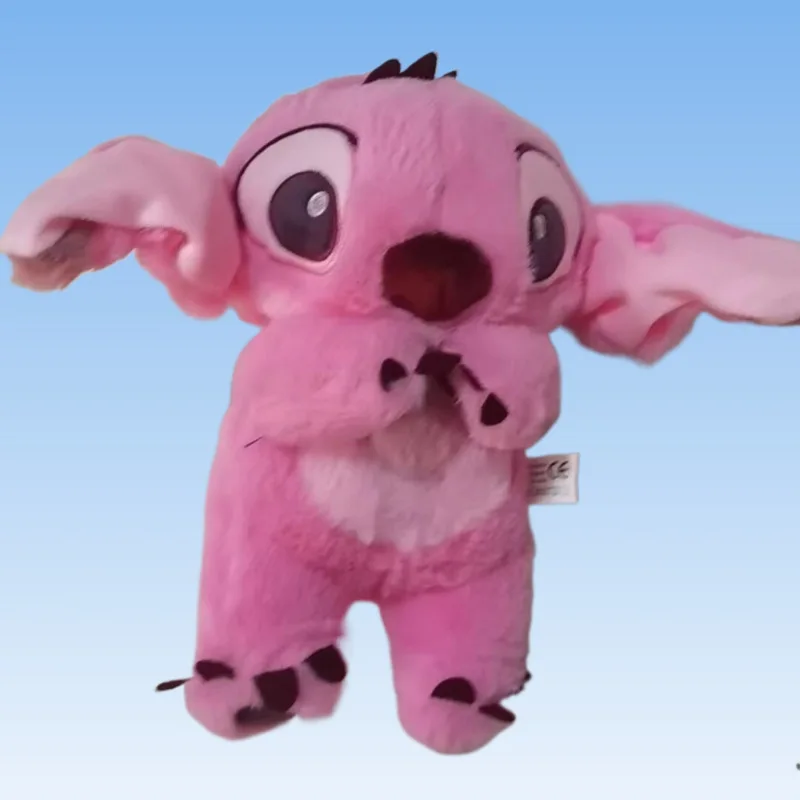 2024 New Stitch Plush Toy Cartoon Stuffed Soft Stitch Stress Relief Doll Car Pillow Comforting Toy Kids Xmas Gift