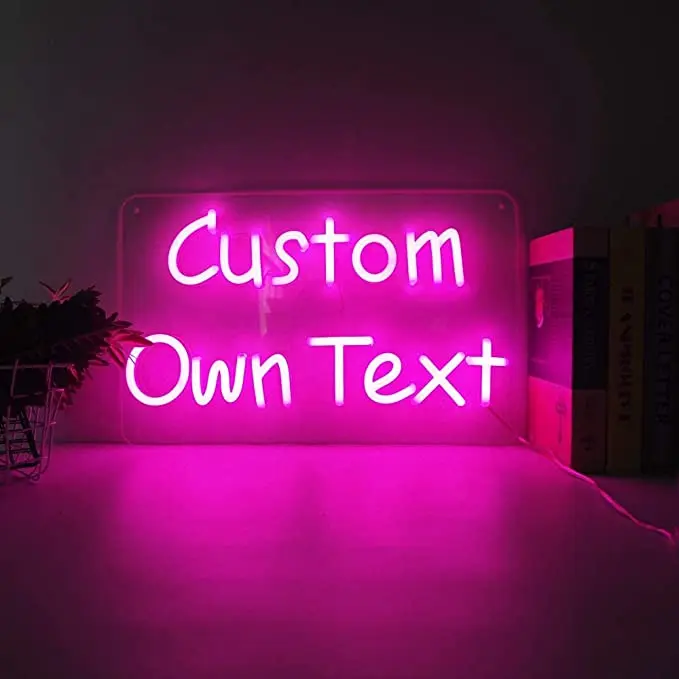 Manufacturer Custom RGB Decorative Lighting Letters Acrylic Led Neon Lights Wedding Neon Party Neon Sign Custom
