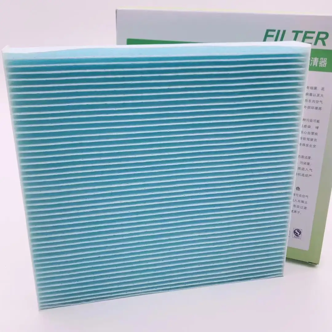 High quality xheap Activated carbon cloth denso clean air purifier filter for car air conditioning