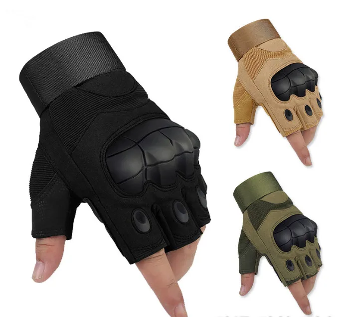 Protective Shock Resistant Winter Full Finger Combat Tactical Tactical Gloves