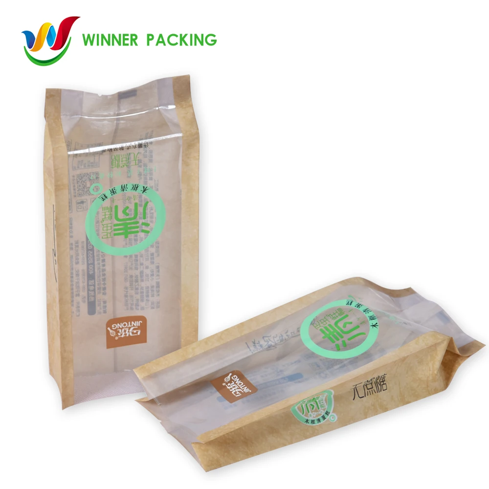 2024 hot sale chaoan factory custom packaging bag with K nylon and own printing for bread packing