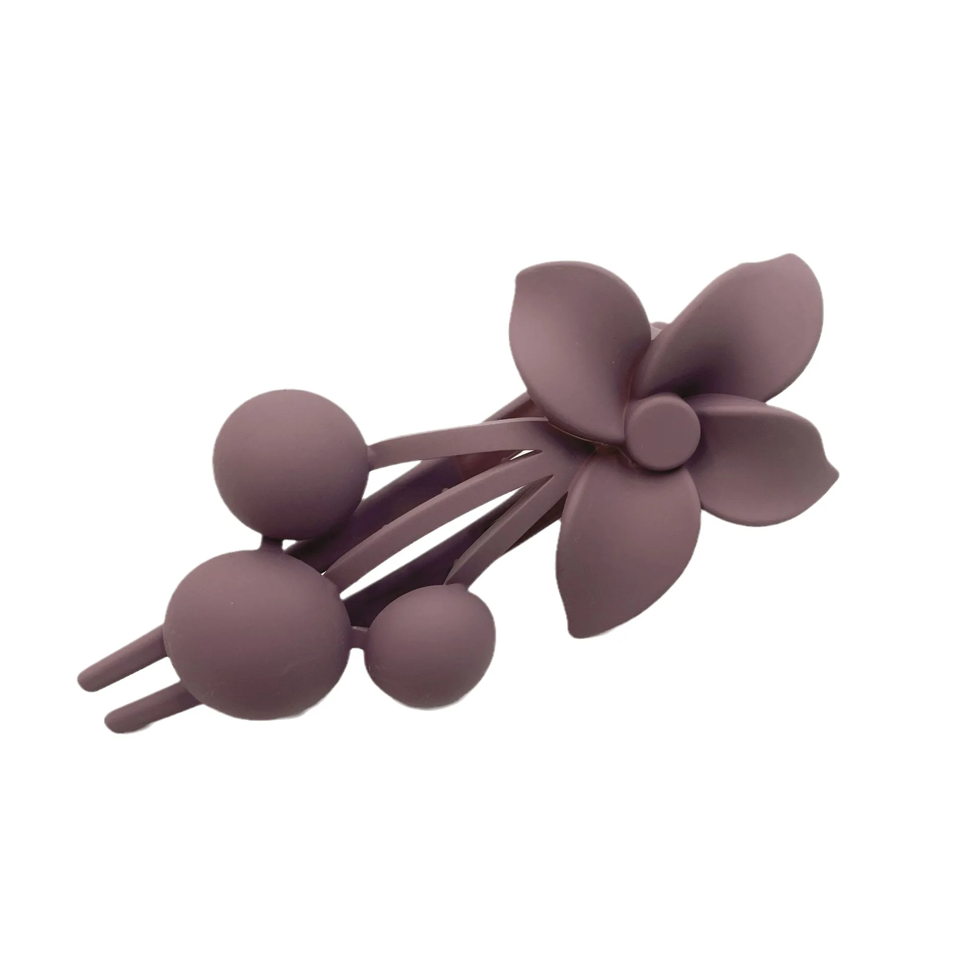 2312 Korean version sweet flower grab clip hair accessories small fragrance wind back tray cold temperament girl duck beak