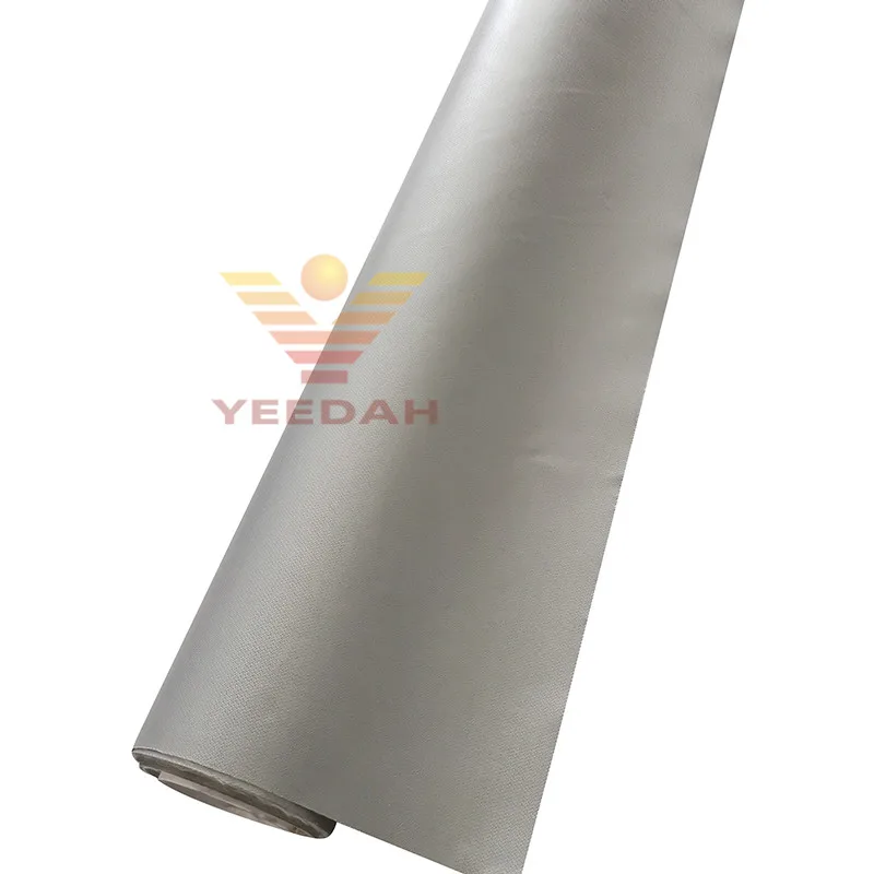 High performance and multi function composite material silicone coated fiberglass fabric cloth