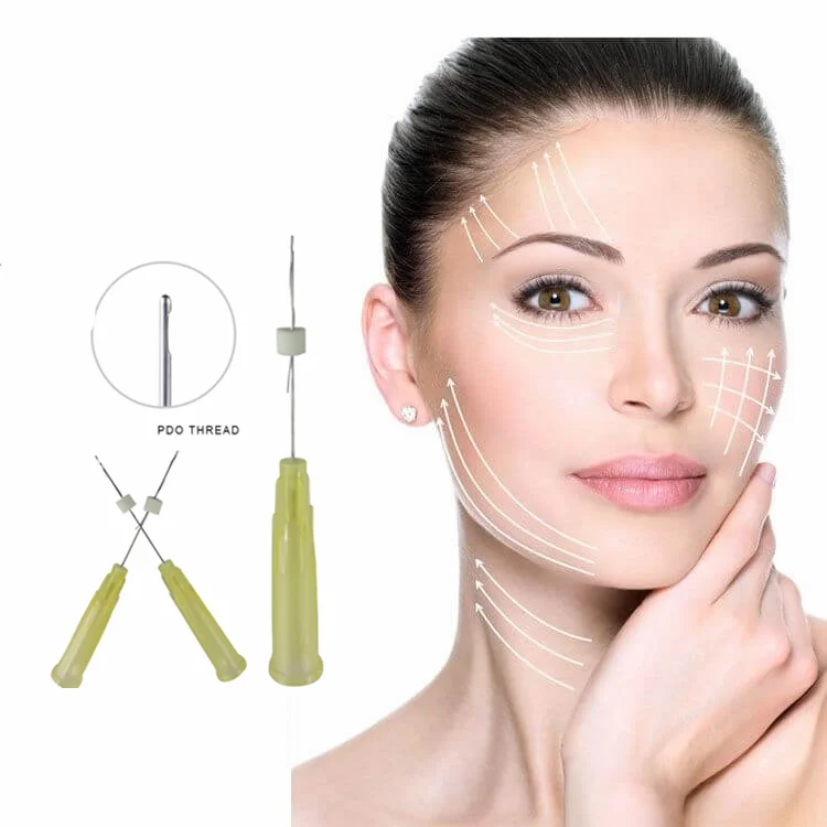 Plla PCL Pdo Threads for Eyes Lift Blunt Type 30G25mm Eye Lift Threads