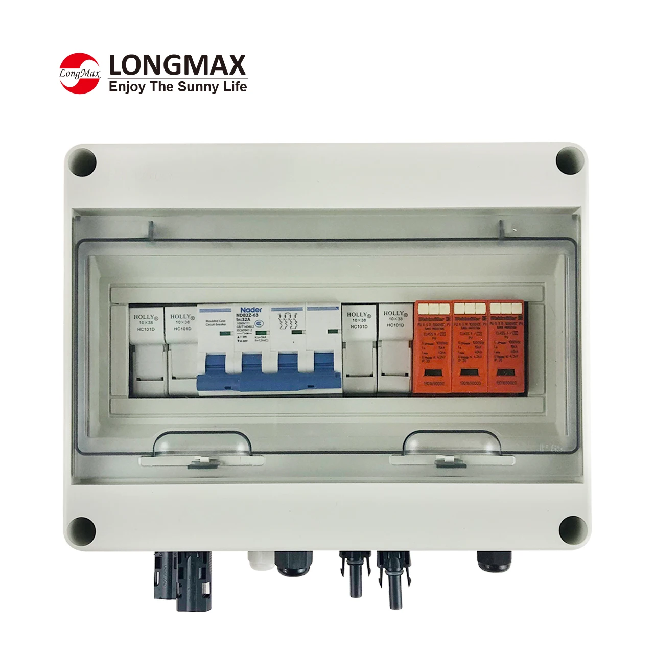 Солнечная панель Longmax 2-1 2 струны PV DC 1000 В, комбайнер с защитой от неисправностей дуги