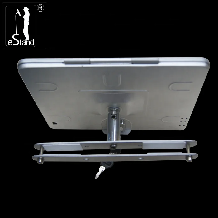 eStand BR24002 vehicle-mounted metal car rear seat for entertainment ads digital stand for iPad tablet