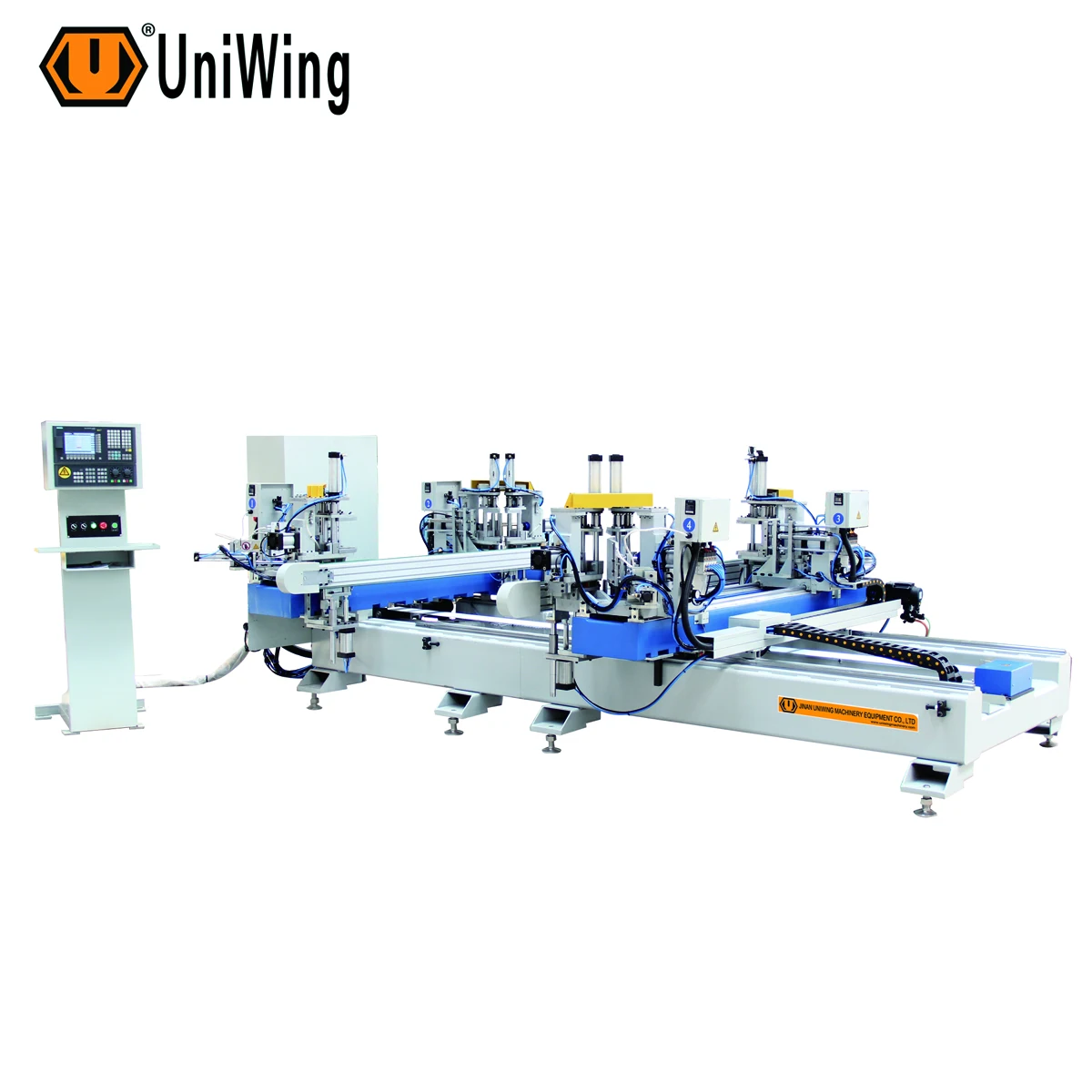CNC Automatic Horizontal Four Point Welding Machine for uPVC window Making