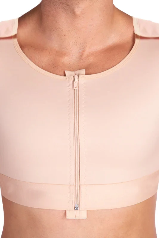 Hot Sweet Reduced Stomach Tummy Men Slimming Underwear Slim Body Compression Man Shaper Vest With Zipper Hook And Eye